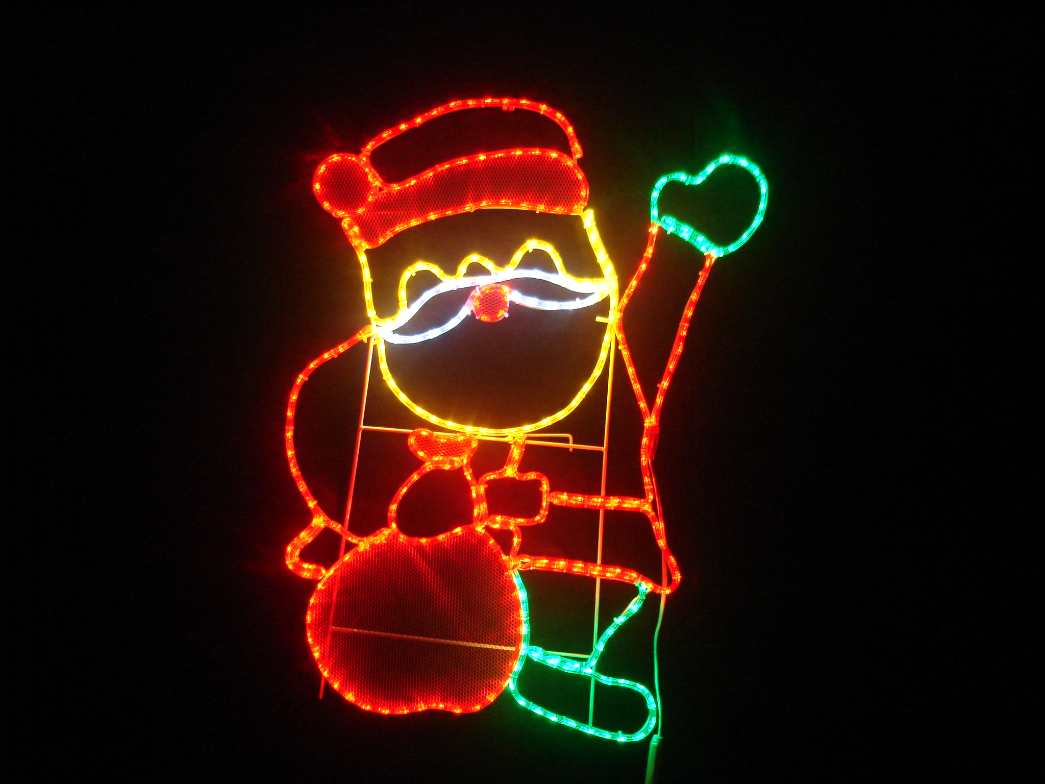LED Q版聖誕大小老公公