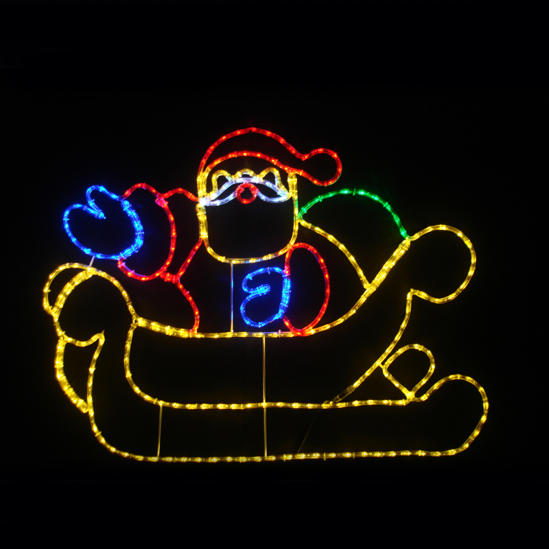 LED 老公公駕雪橇