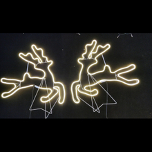 LED 霓虹跳鹿