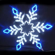 LED 中雪花 藍尾